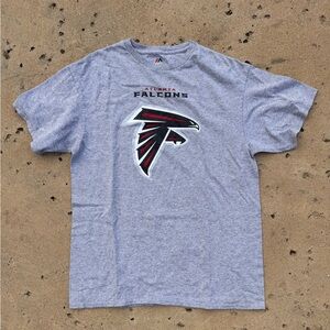 Men's Large Gray Atlanta Falcons T-Shirt